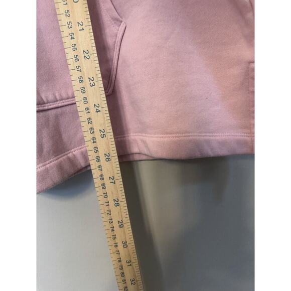Under Armour Hoodie, Women's XLarge, UA Rival Fleece Short Sleeve Hoody Pink - Picture 5 of 5